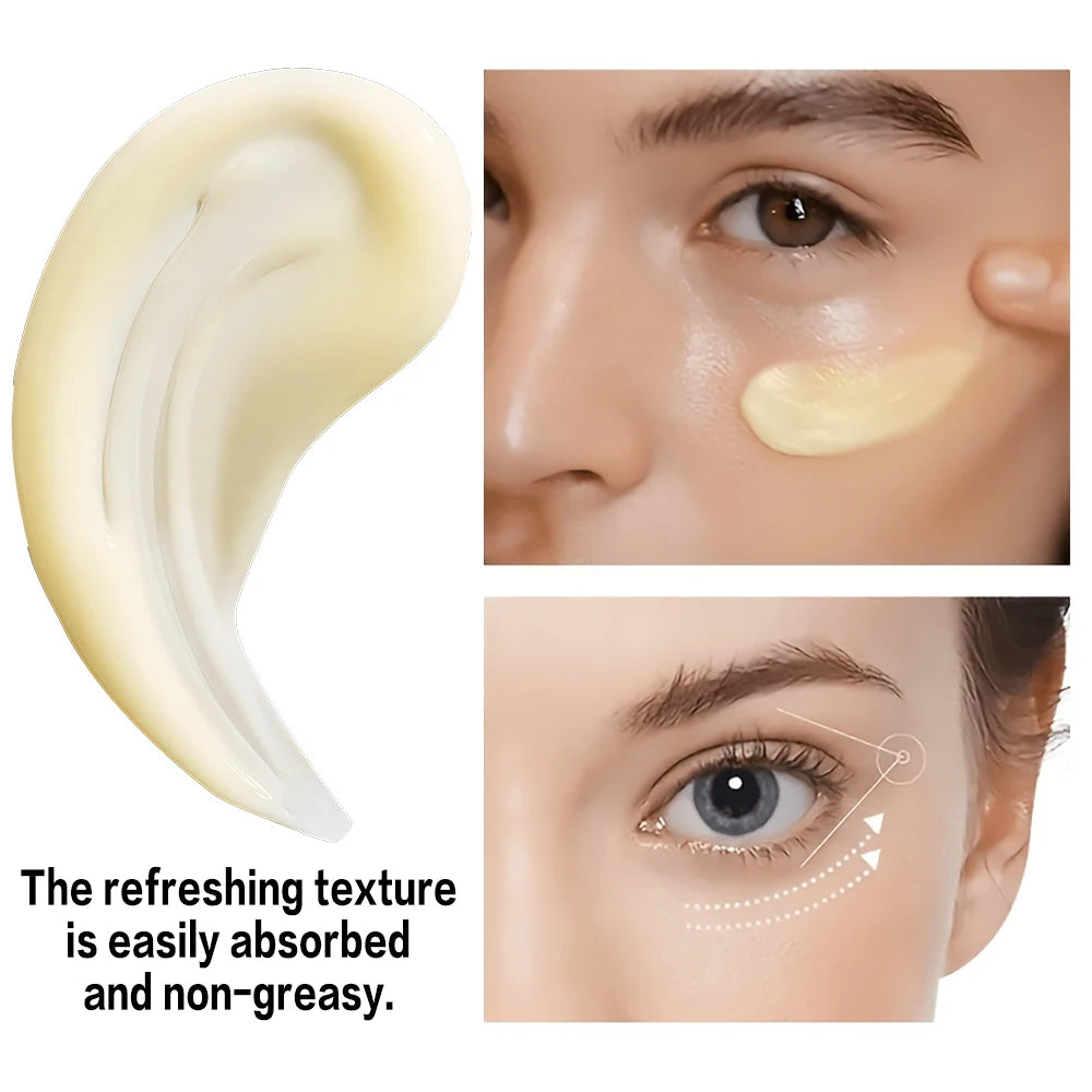 SUYARUN Vitamin C & Honey Eye Cream - Hydrating Anti-Aging Treatment for Dark Circles, Puffiness & Wrinkles with Antioxidants. Peaceful Pleasures Health and Wellness