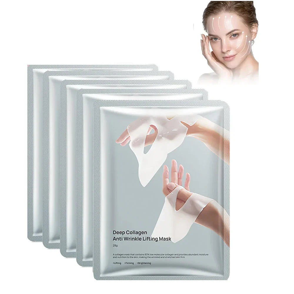 LUXURYTO Deep Collagen Lifting Overnight Face Mask – 5 Pack