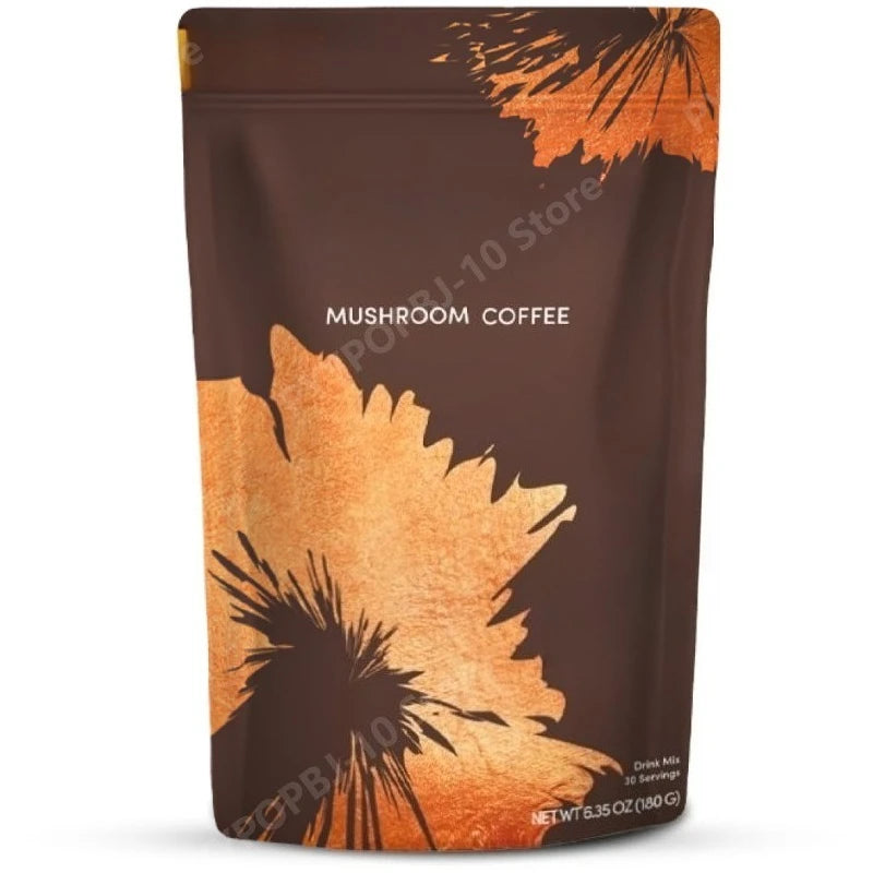 Organic Mushroom Coffee Powder | 6 Adaptogens + MCT Oil