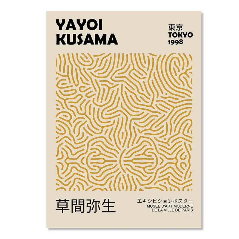 Art Matisse Mark Rothko Posters and Prints Flower Market Canvas Painting Mural Decoration Abstract Yayoi Kusama Orange Wall Peaceful Pleasures Health and Wellness