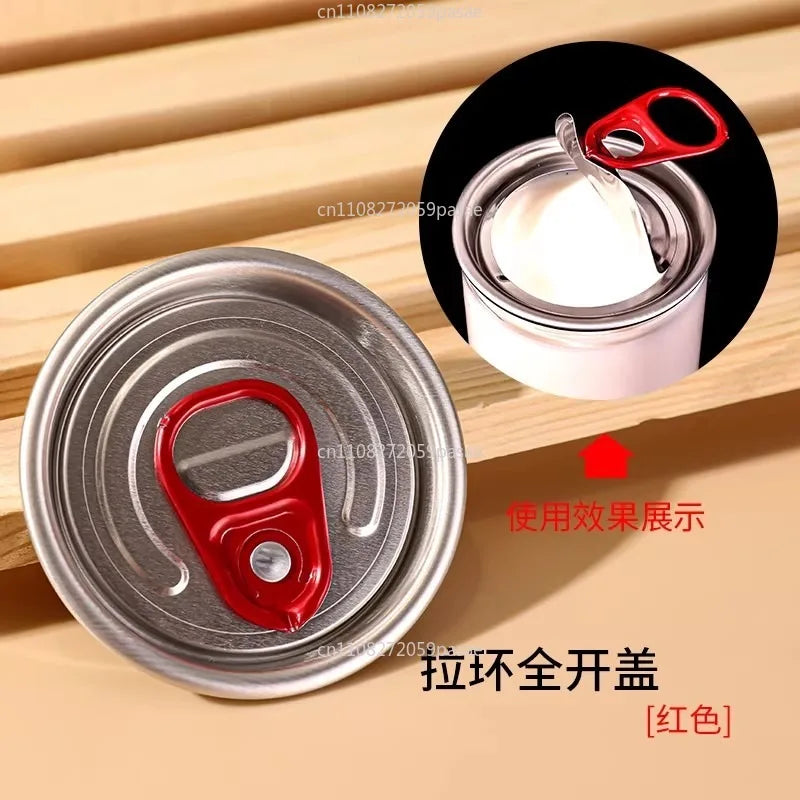 202# Aluminum Can Lids 55mm – 100pcs for Can Seamer & Drinks
