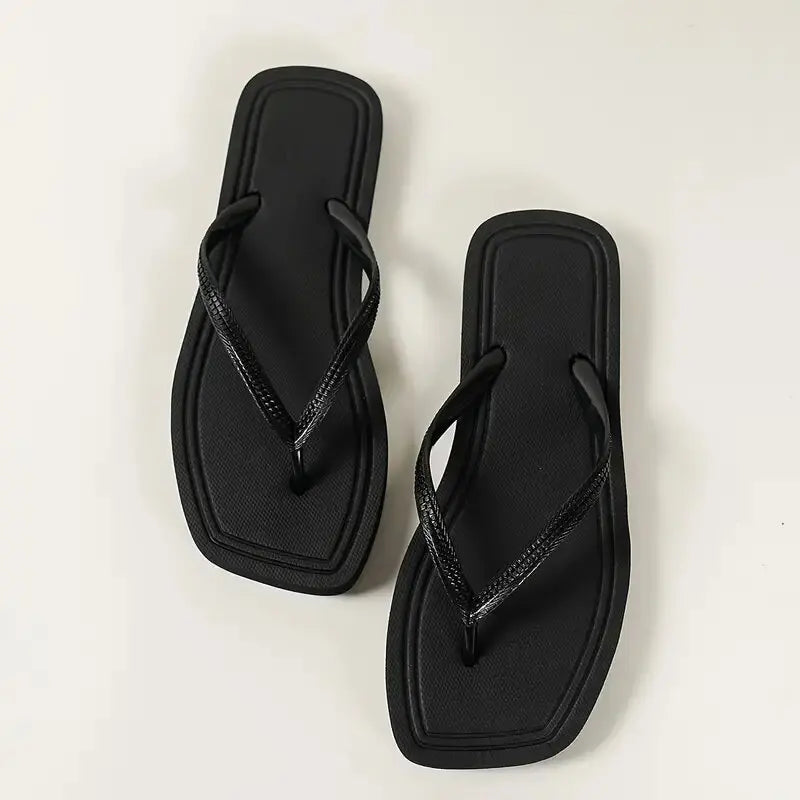 Women's Summer Flip Flops – Flat Beach Slides & Garden Sandals