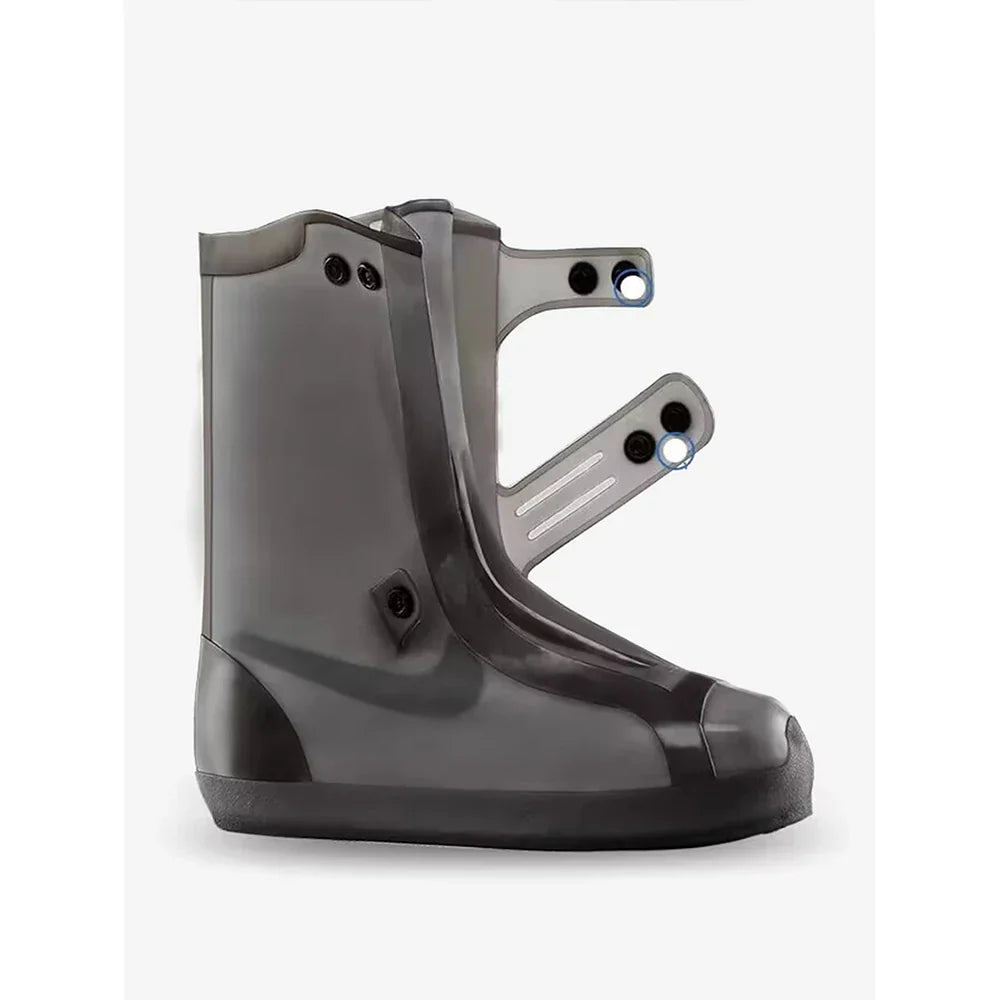 Silicone Waterproof Shoe Covers – Anti-Slip High-Tube Rain