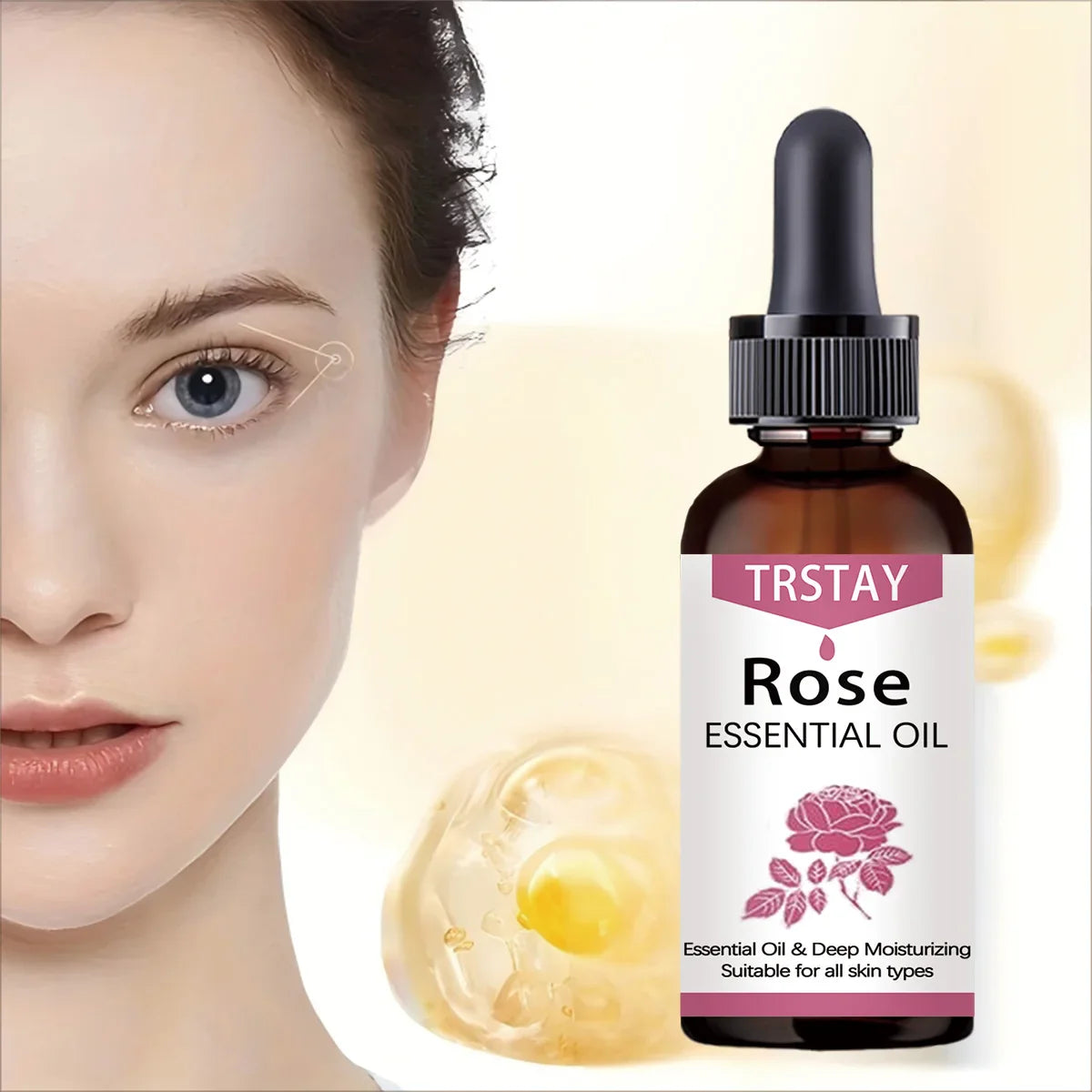 Rose Essential Oil Moisturizing Cream – Nourish & Hydrate