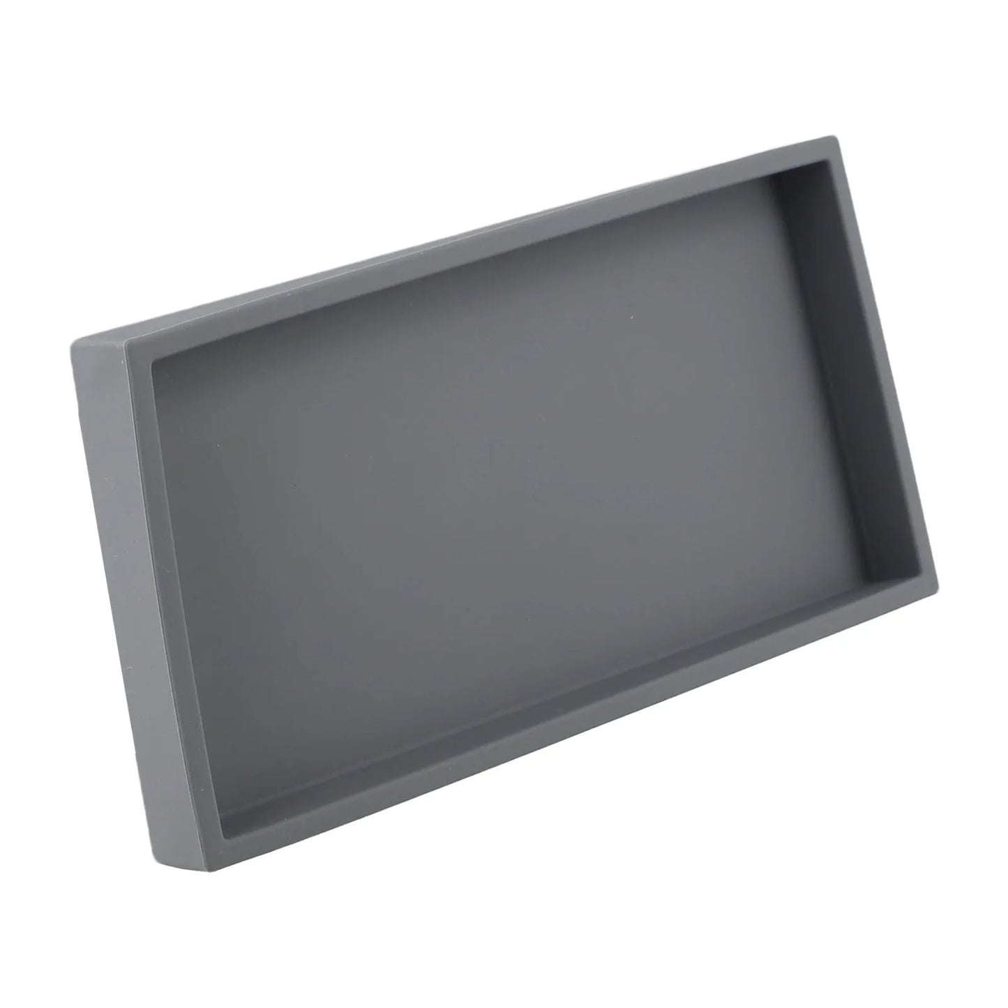 Silicone Bathroom Vanity Tray – Countertop Organizer & Soap Tray
