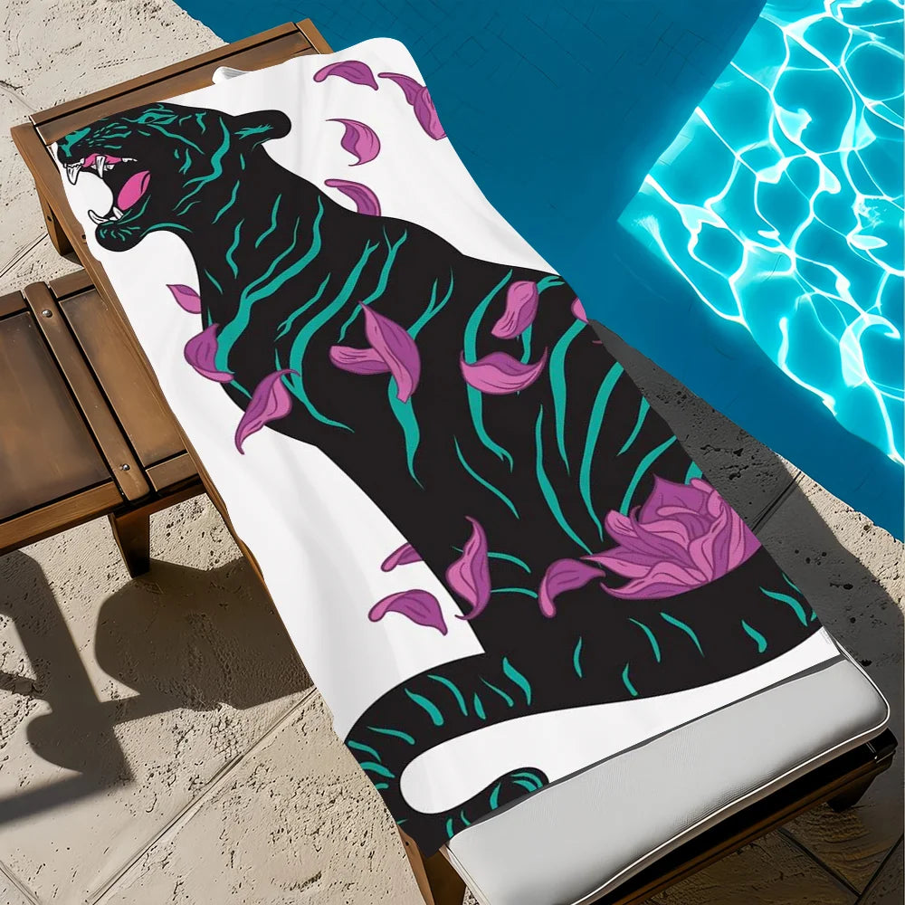 Quick-Dry Beach Towel | Soft Pool, Gym & Travel Towel Quick-Dry Beach Towel Peaceful Pleasures Health and Wellness z4 STJ150x260CM
