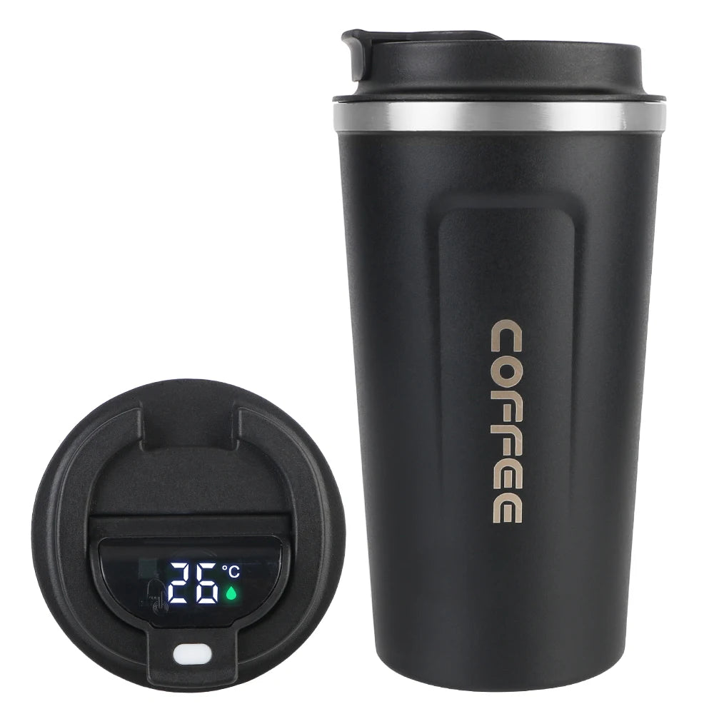 Stainless Steel Travel Thermos Mug 380/510ml – Leak-Proof