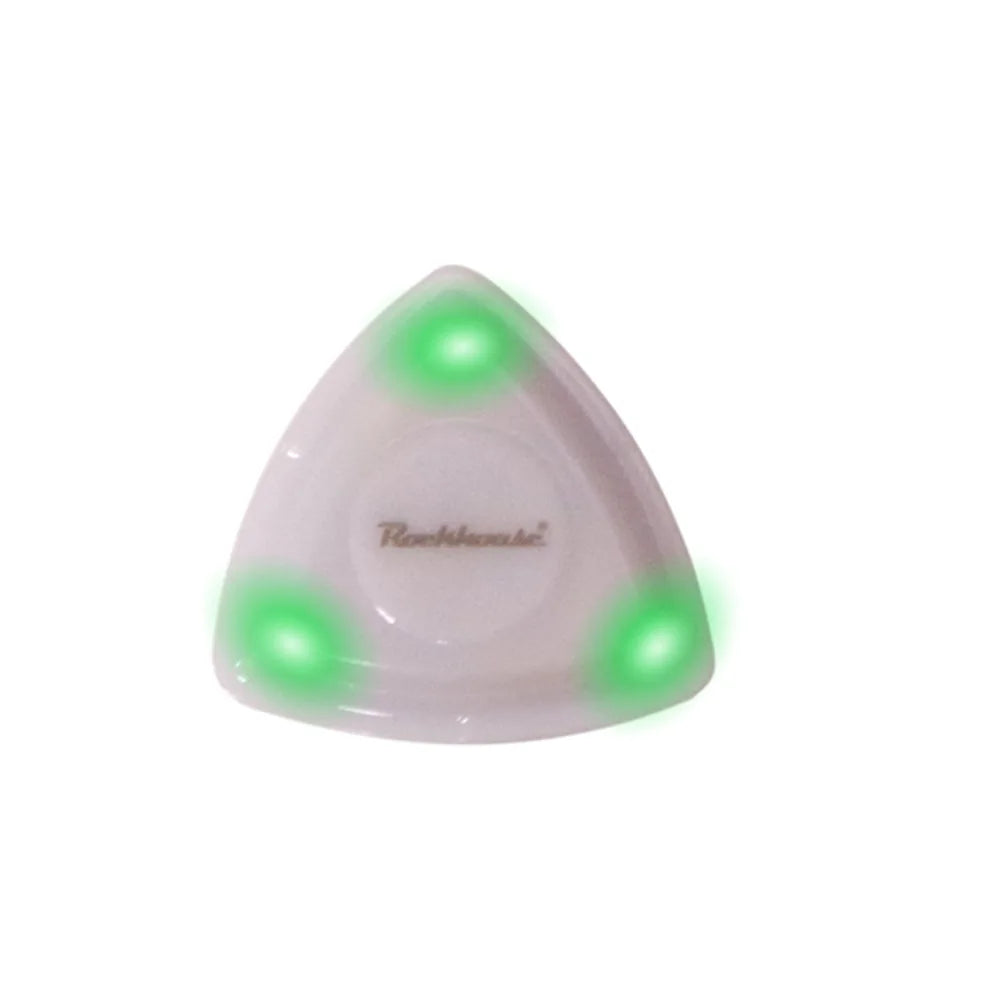 Glowing Guitar Picks Non-slip Jazz Plectrum LED Lights Electric
