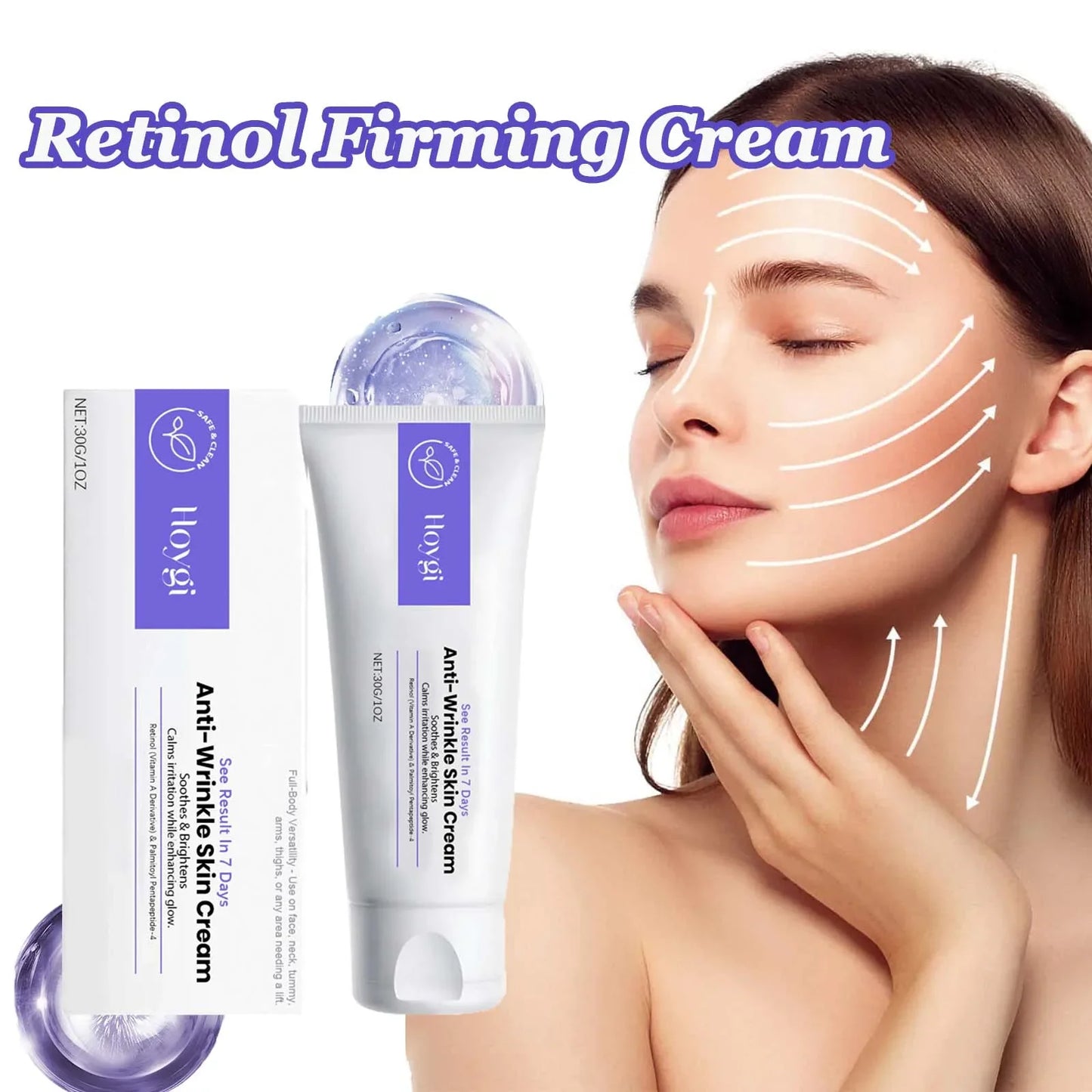 Hoygi Retinol Firming Cream – Anti-Aging Face & Neck 30g
