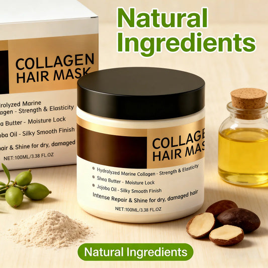 Eelhoe Collagen Hair Mask – Deep Repair for Dry & Frizzy Hair Collagen Hair Mask Peaceful Pleasures Health and Wellness 1pc