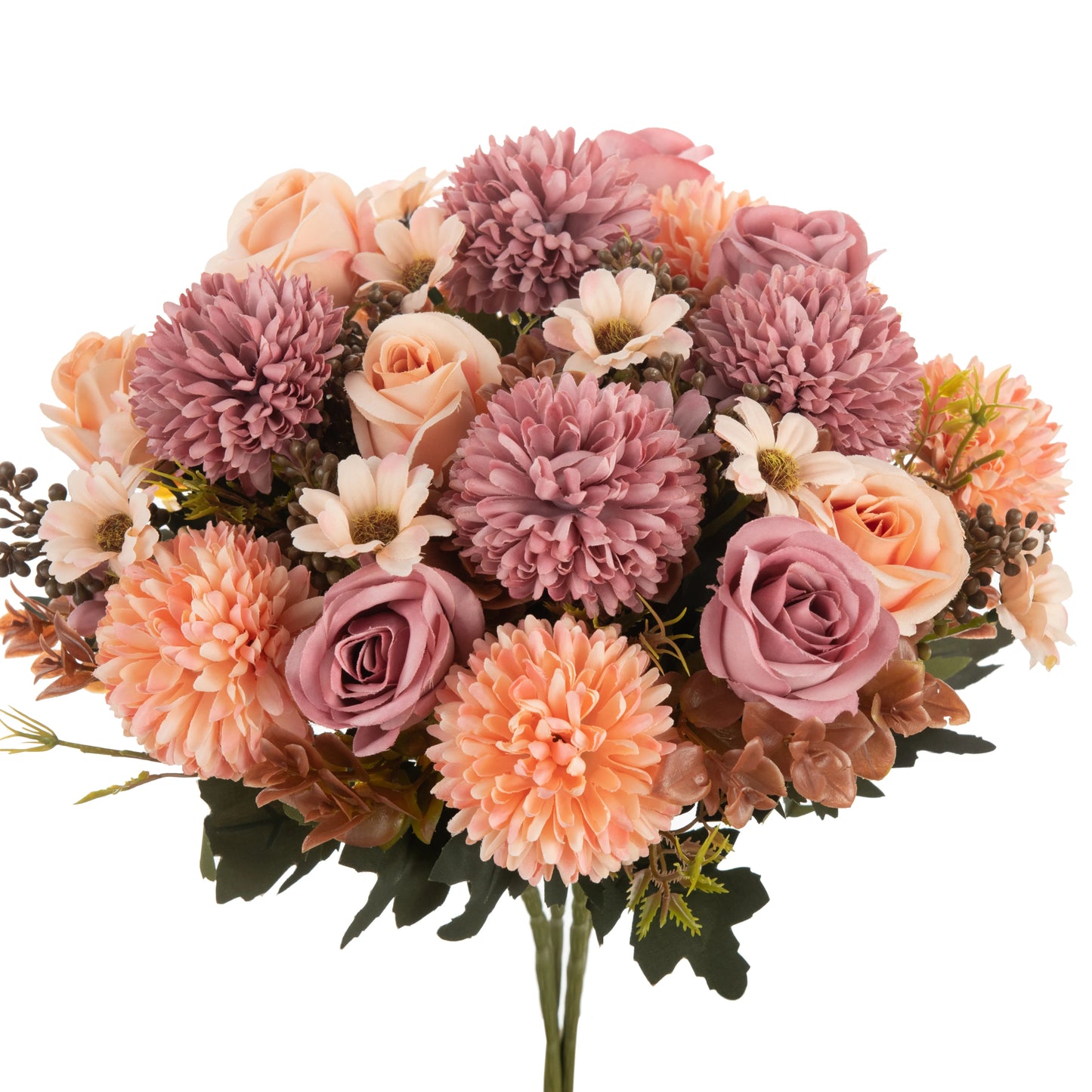 Artificial Silk Rose Bouquet – Wedding & Home Décor Flowers