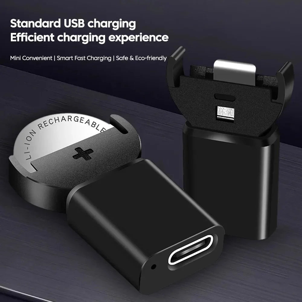 USB-C Coin Battery Charger for LIR2032 LIR2025 ML2032 ML2025