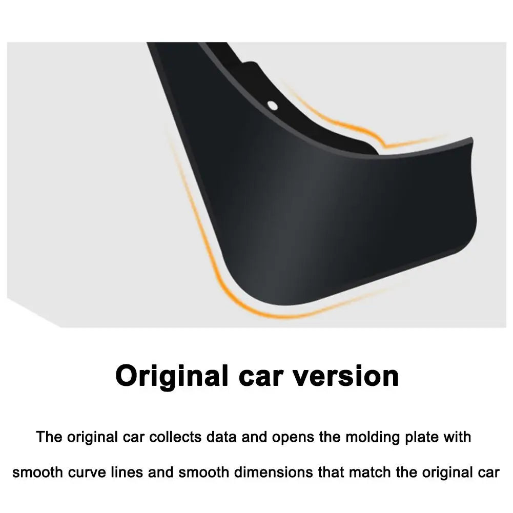 Car Mudguards for Tesla Model Y Juniper 2025 Splash Guards Fender No Drilling No Tape All Weather Mudflaps Accessories Peaceful Pleasures Health and Wellness