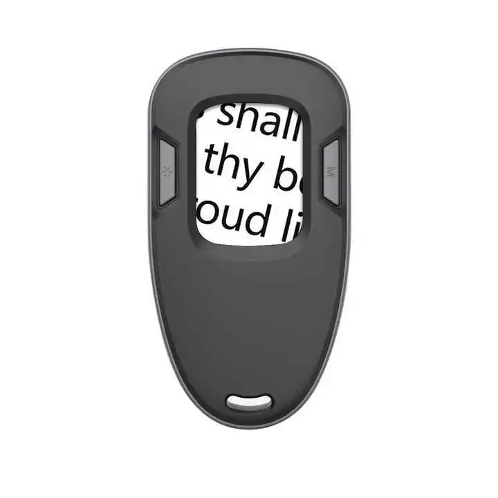 Ultra-Light Portable Electronic Magnifying Glass 5X-14X Three-Speed Zoom Purple Light Checking Coin Khanbao Hd Detector Peaceful Pleasures Health and Wellness black