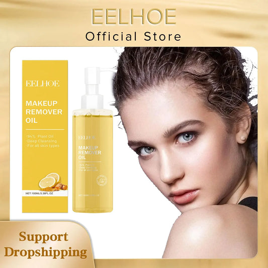 EELHOE Turmeric Cleansing Oil – Deep Pore Cleanser & Makeup Remover Peaceful Pleasures Health and Wellness