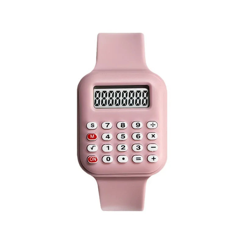 Kids Digital Calculator Watch | Date, Alarm & EL Backlight
