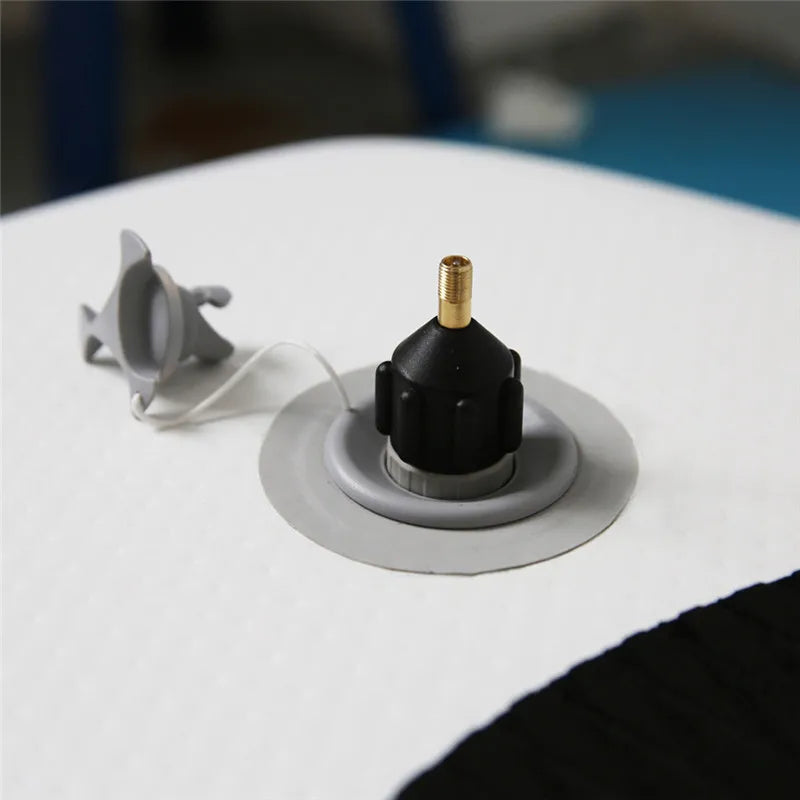 Universal Air Pump Adapter Durable Nylon Valve Connector for Inflatable Kayak Boat SUP Pool Toy Air Mattress Peaceful Pleasures Health and Wellness