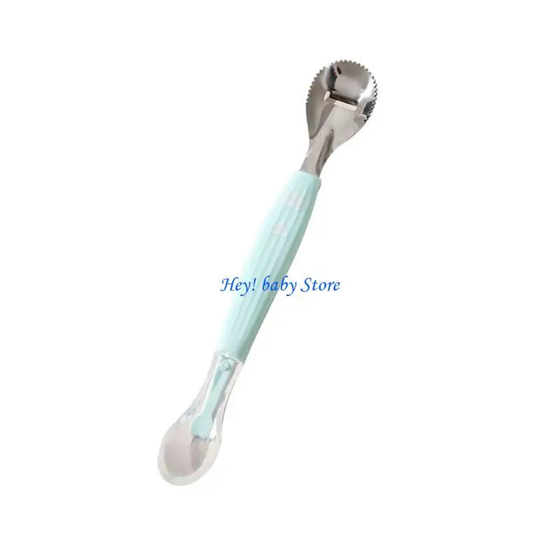 Double-Head Baby Feeding Spoon – BPA-Free Stainless Steel