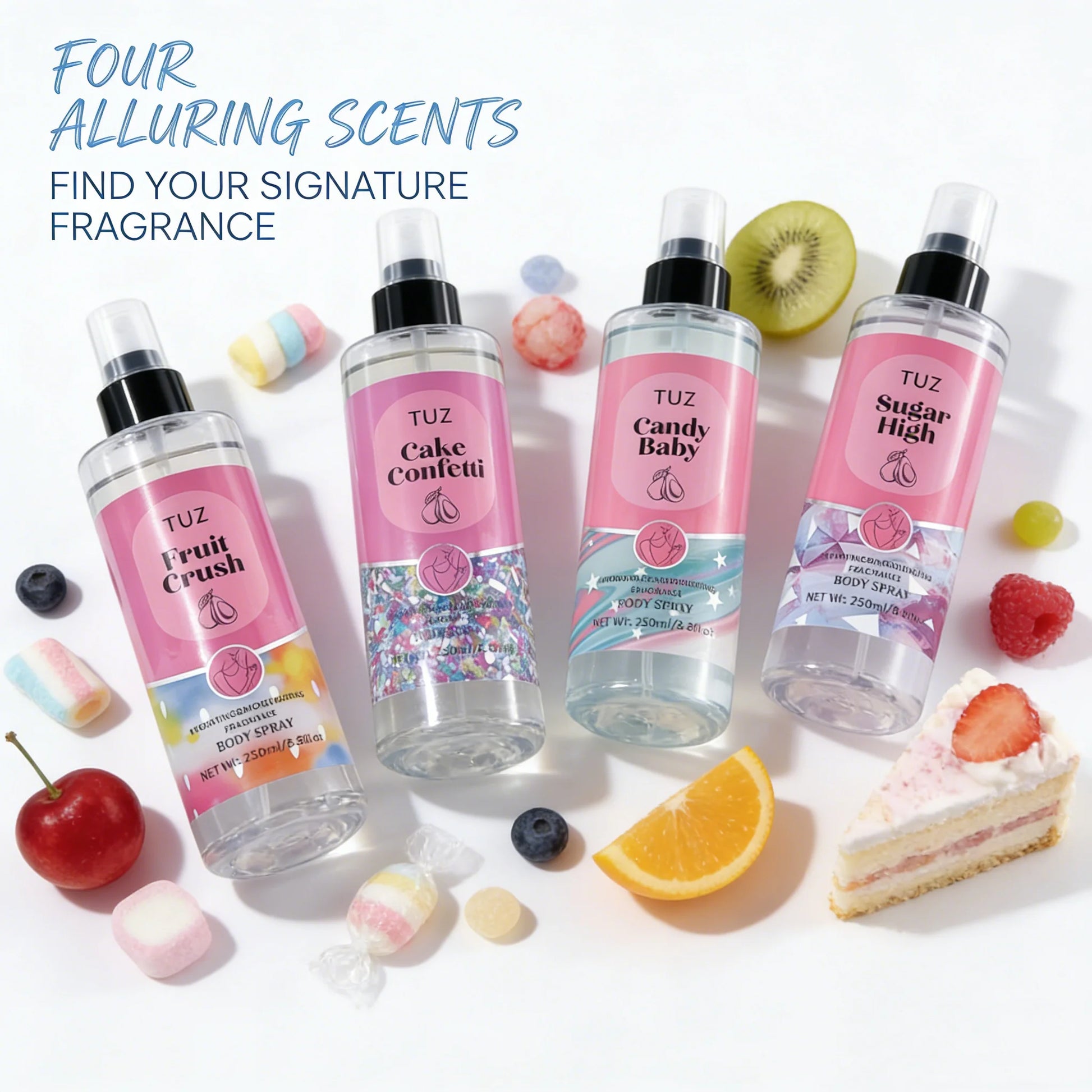 Hydrating Fragrance Body Spray for Women - 250ml Peaceful Pleasures Health and Wellness