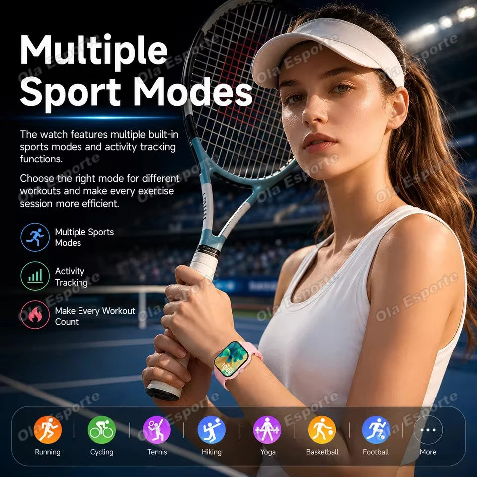 Ola Esporte 1.88" Smartwatch | Bluetooth Call & Fitness Tracker