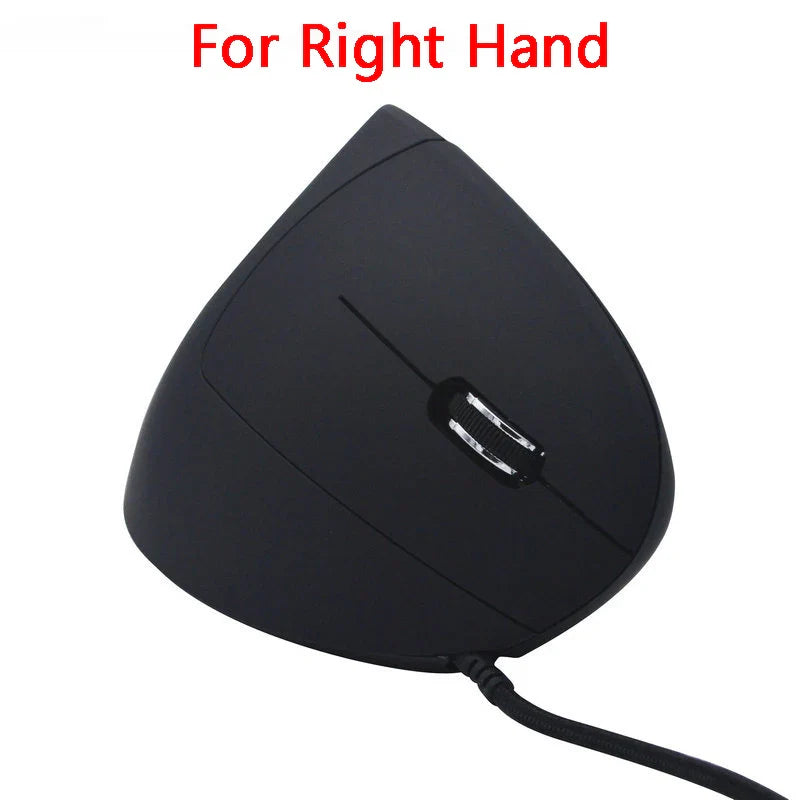 Vertical Ergonomic Wireless Mouse – 2.4GHz USB 1600 DPI 6 Button