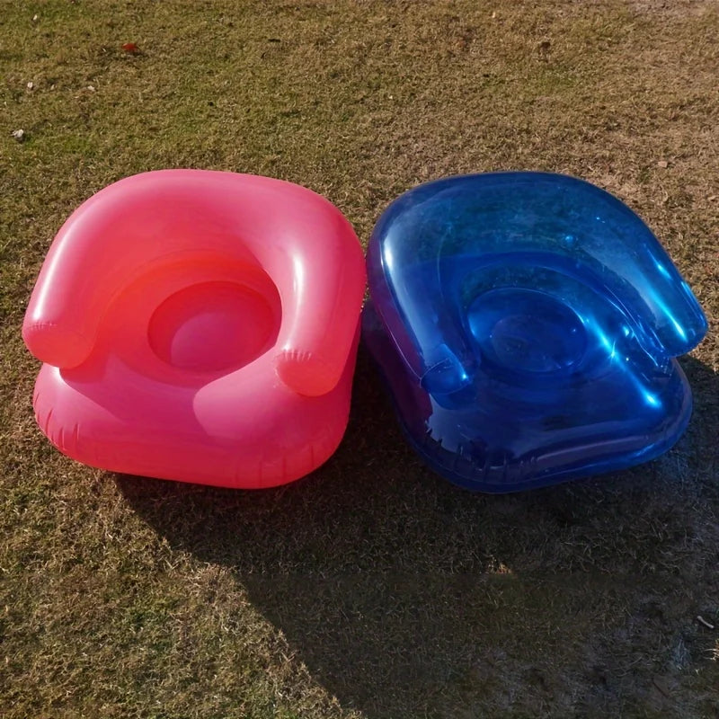 Inflatable Lounger Air Sofa Chair | Beach Camping Kids Travel