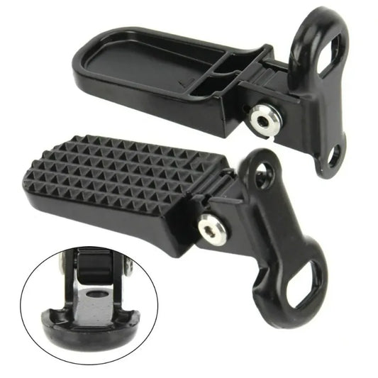 1Pair Aluminum Alloy Non-Slip Rear Footrests Bike Foot Pegs Pedal for Bicycle Motorcycle Cycling Accessories Peaceful Pleasures Health and Wellness