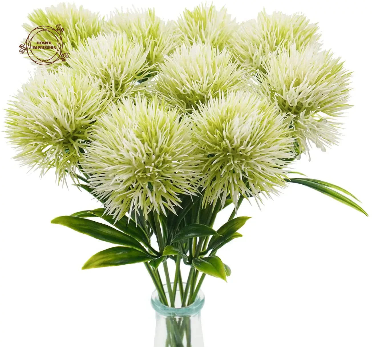 10pcs Artificial Dandelion Flowers – Home, Wedding & Table Decor