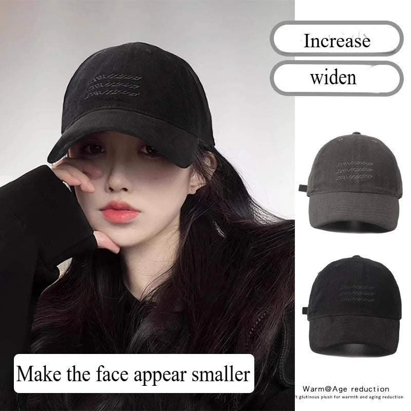 Vintage Washed Baseball Cap | Sun Protection Large Head Size