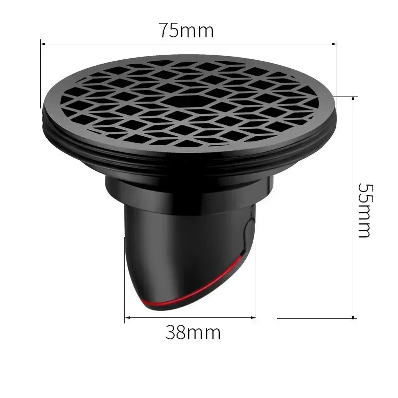 Anti-Odor Floor Drain Cover | Insect-Proof Hair Strainer