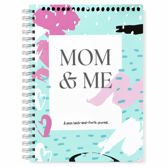Mom Me Spiral Bound Journal Shared Writing Notebook Mother Daughter Peaceful Pleasures Health and Wellness HHB-120