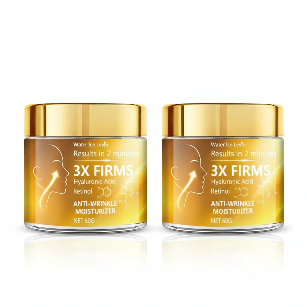 3X Anti-Wrinkle Face Cream – Hyaluronic Acid & Retinol 60g