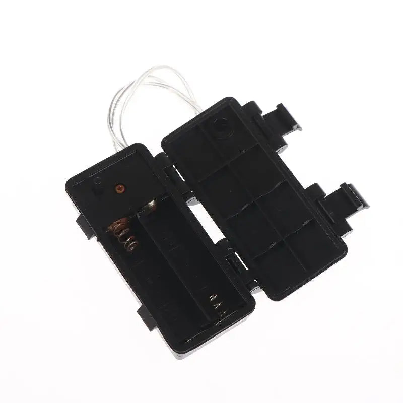 2 Sections AA Battery Holder 3V No.5 Waterproof Dustproof Battery Cartridge With ON-OFF Peaceful Pleasures Health and Wellness
