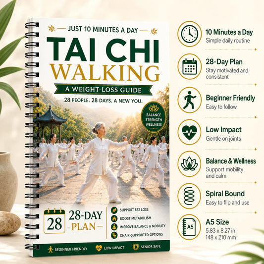 Tai Chi Walking Low-impact Way Boost Metabolism Balance Peaceful Pleasures Health and Wellness