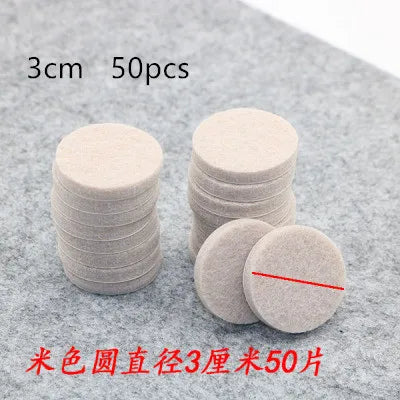 Felt Chair Leg Pads 5mm – Floor Scratch Protector 18–128 Pcs