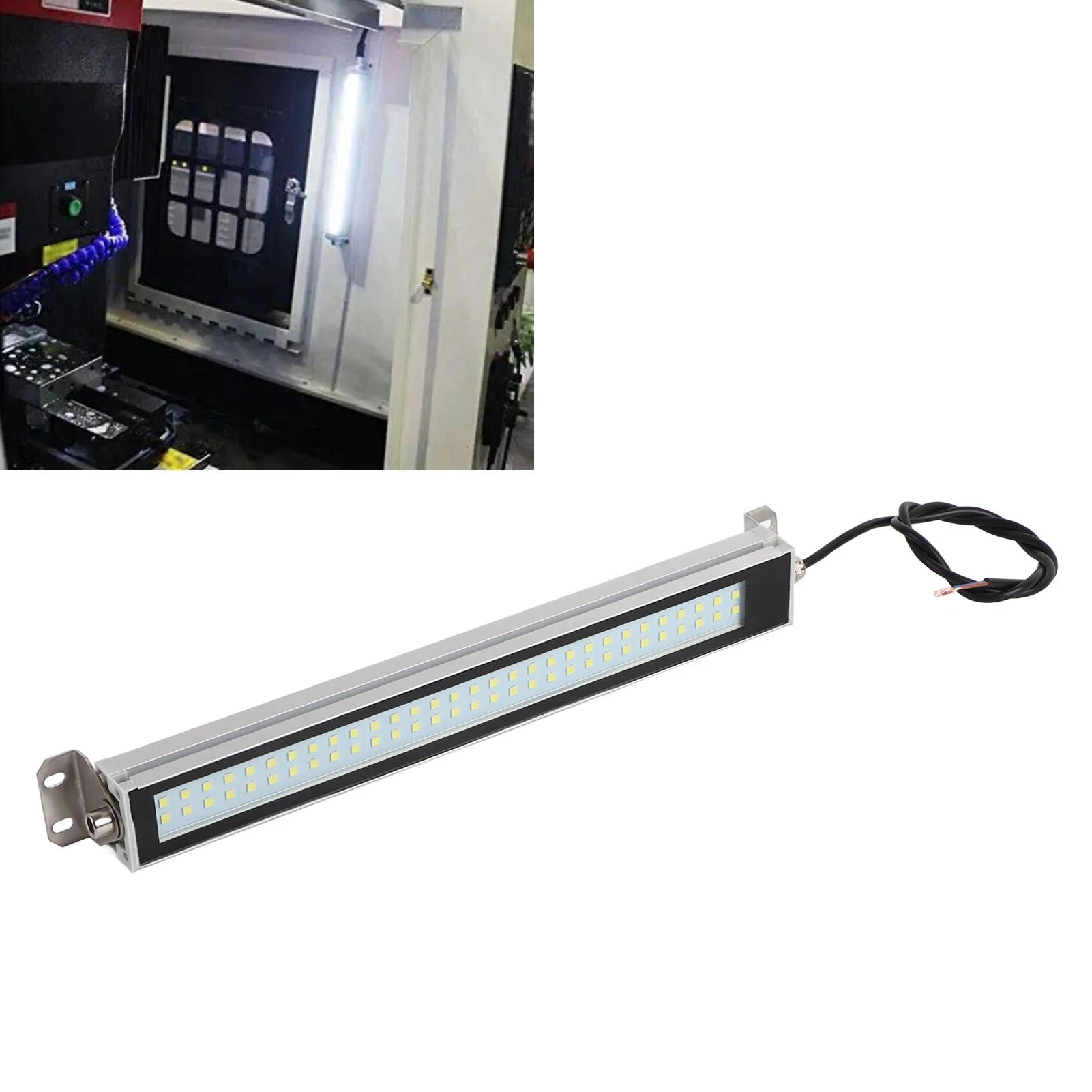 LED Working Light White Source IP67 Waterproof Explosion Proof Machine Tube Light 24V 12W Machine Working Lamp Peaceful Pleasures Health and Wellness