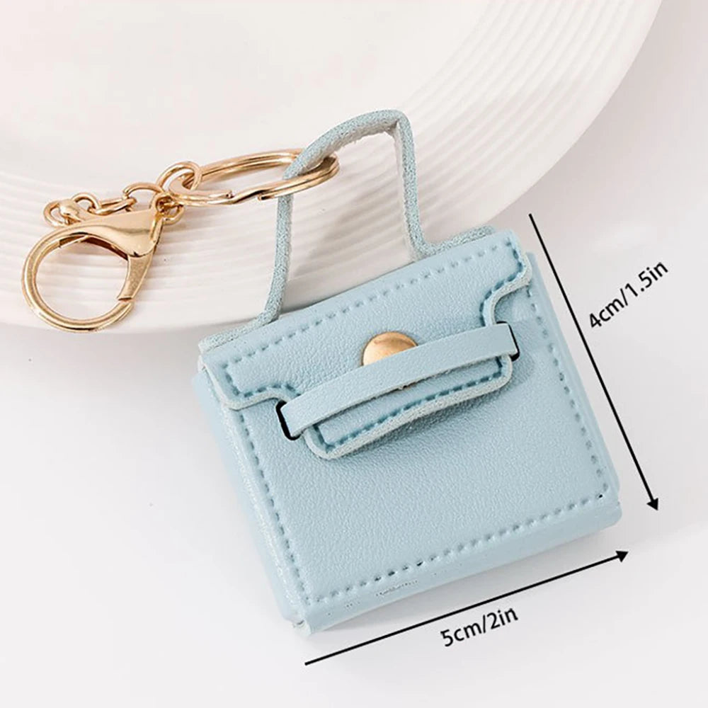 Small Square Bag Creative Mouth Red Envelope Keychain Headphone Car