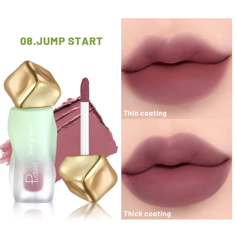 Eldridge Matte Liquid Lipstick 12 Colors – Waterproof Velvet Lip Gloss