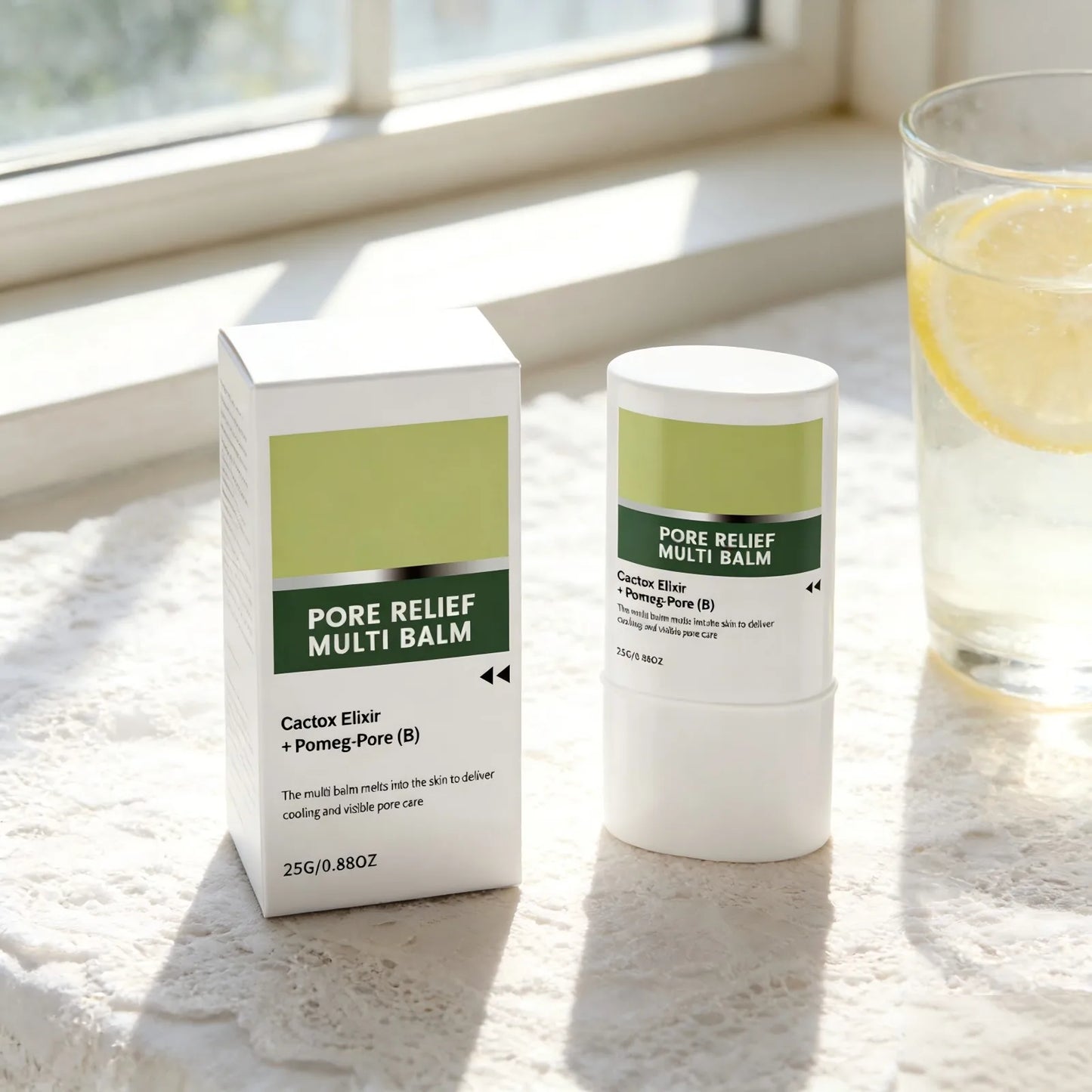 Pore Relief Multi Balm Stick for Moisturizing and Tightening Peaceful Pleasures Health and Wellness