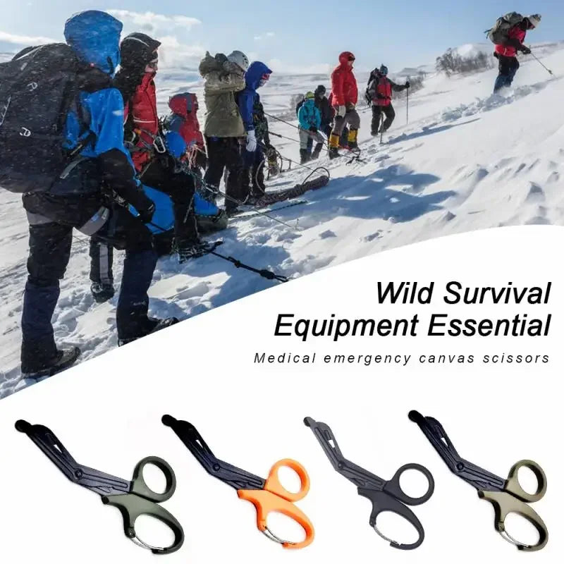 15/18.5cm Rescue EMT Trauma Bandage Shears Medical Scissors Emergency EDC Outdoor Tactical Gear First Aid Trauma Kit Peaceful Pleasures Health and Wellness