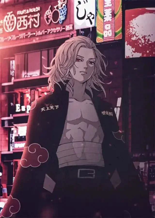 Tokyo Revengers Canvas Wall Art – Mikey & Hanma Anime Poster
