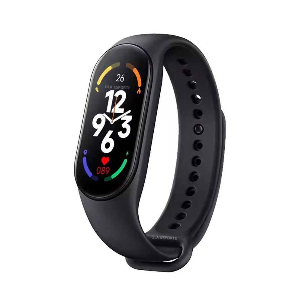 M9 Smart Watch Men Women Fitness Smart Bracelet Sports Band Heart Rate Blood Pressure Monitor Waterproof Multi-function Watches Peaceful Pleasures Health and Wellness Black