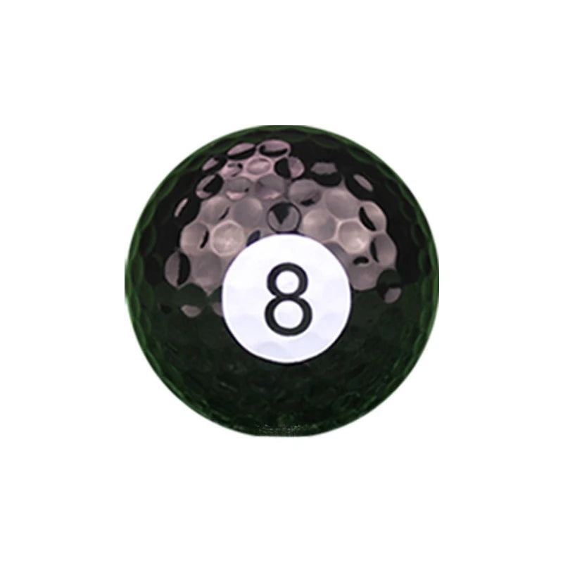 Pattern Printed 3-Layer Practice Golf Balls | Gift Collection Set