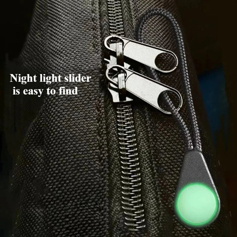Luminous Zipper Pulls for Camping & Hiking — 5/10 Pack Zipper Pull Set Peaceful Pleasures Health and Wellness