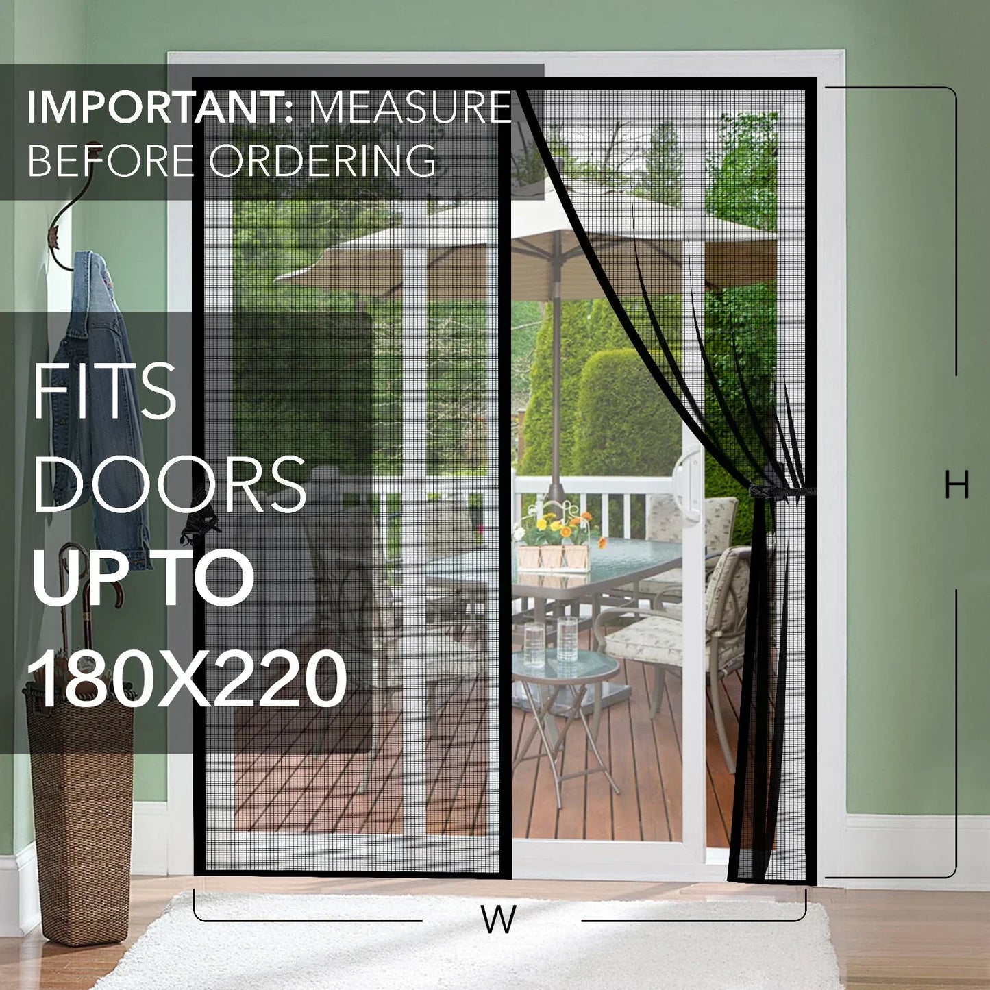 Door Mosquito Net Screen Mosquitoes Moustique Curtain For House Home Mesh Magnetic Automatic Curtains Anti Fly Insect Mosquitera Peaceful Pleasures Health and Wellness