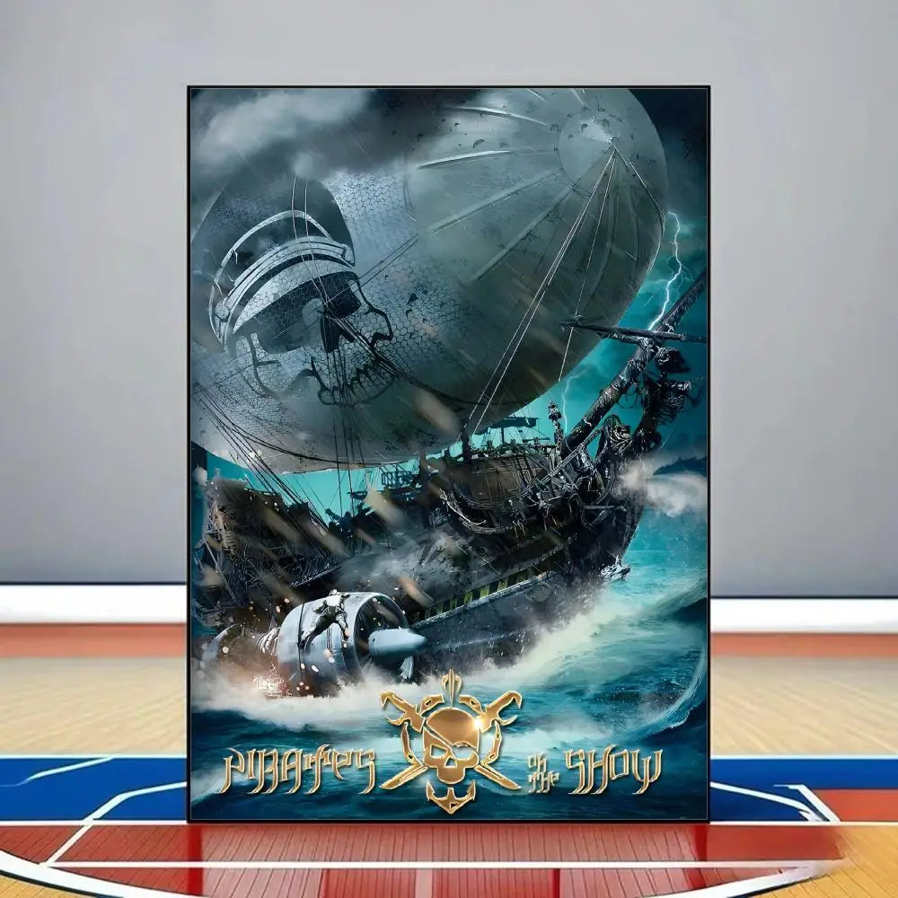 Pirates of the Caribbean Black Pearl Canvas Poster | Wall Art