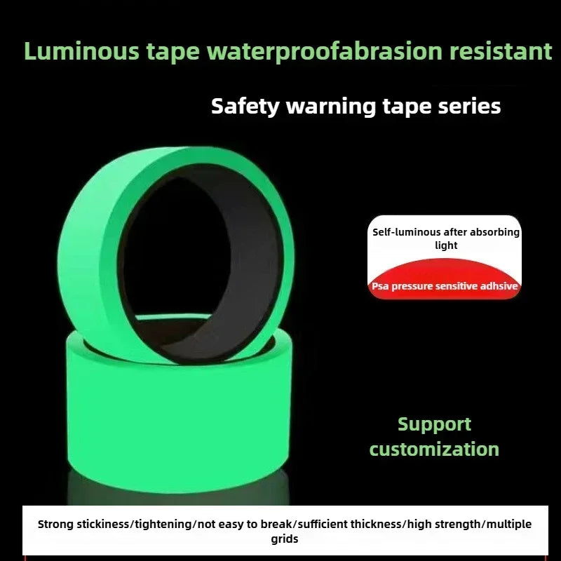 5M Glow in the Dark Tape – Luminous Safety Stair & DIY Tape Glow in Dark Tape Peaceful Pleasures Health and Wellness