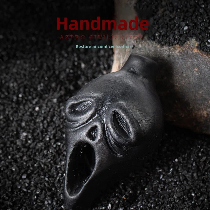 Aztec Whistle Death Spoof Toy Haunted House Props Funny