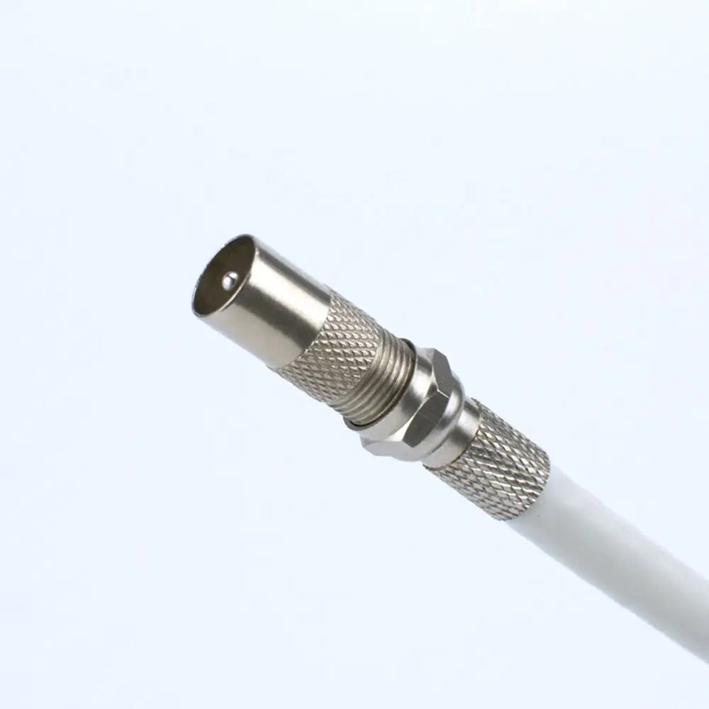 F Female to RF Male Coax Adapter 9.5mm – 2-Pack