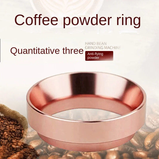 Magnetic Espresso Dosing Ring 51mm 53mm 58mm | Aluminum Espresso Dosing Ring Peaceful Pleasures Health and Wellness